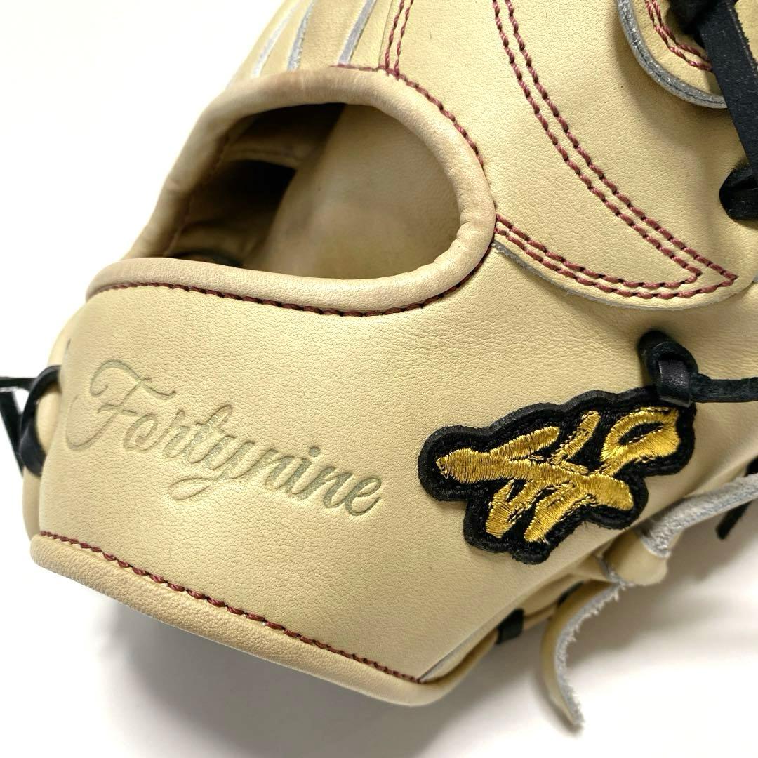 ✨極希少✨フォーティーナイン 軟式野球 グローブ 外野用 キャメル 右投げ