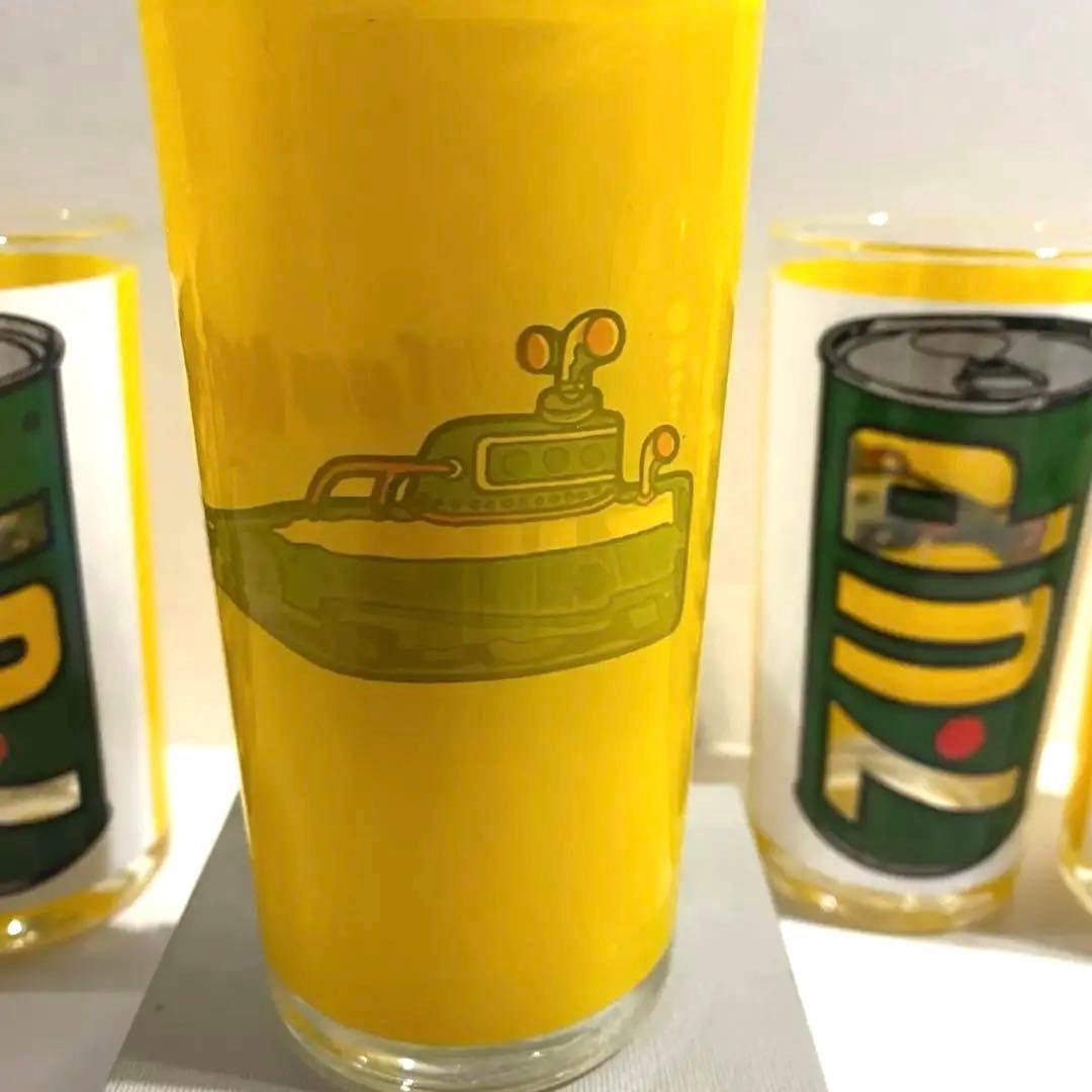 スーパーレア！　60s セブンアップ　グラス　ピーターマックス　アドバタイジング