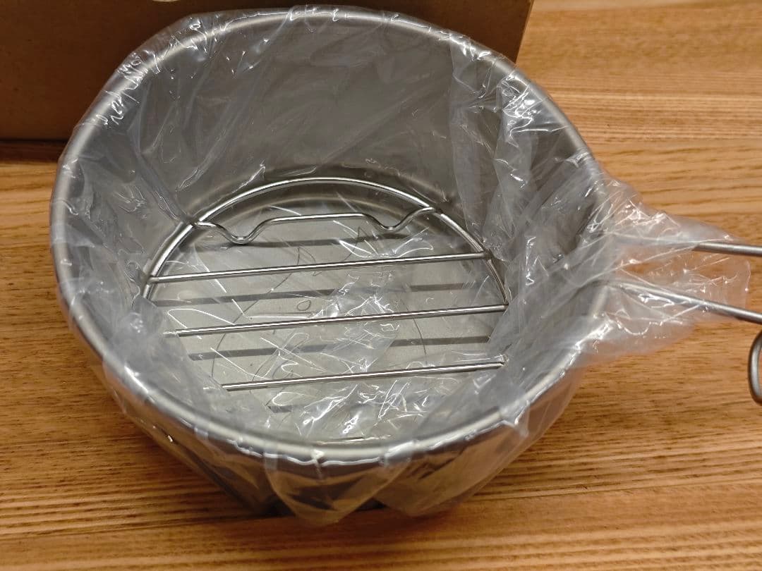 OLD MOUNTAIN チタン 480ml シェラカップ 右グリップ