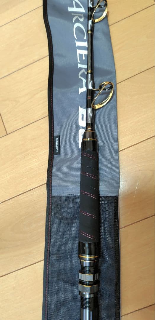美品 シマノ アルシエラ BG M135 1ピース ロッド