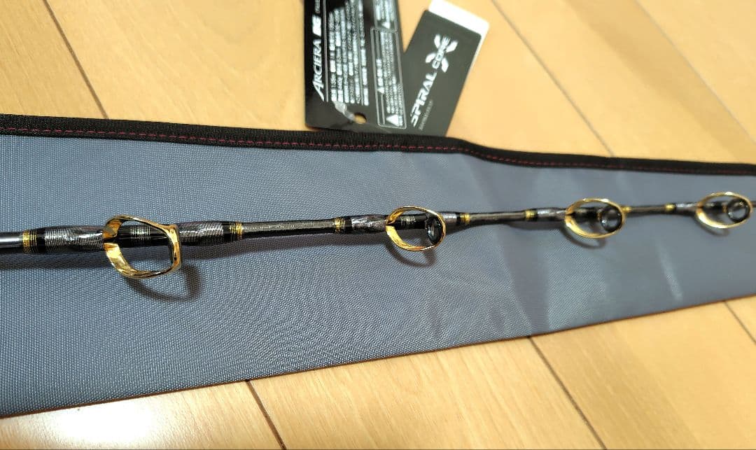 美品 シマノ アルシエラ BG M135 1ピース ロッド