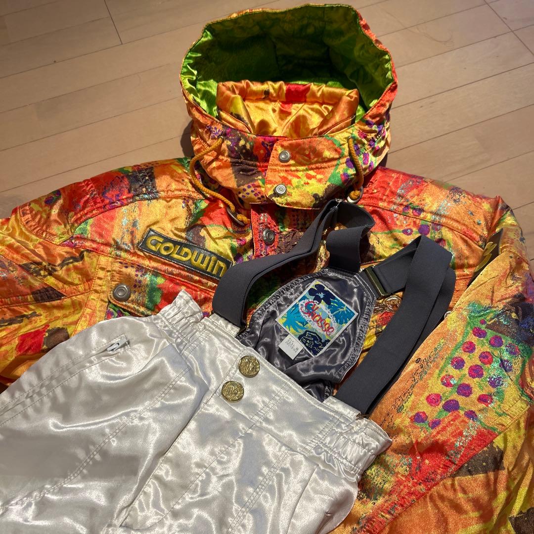 Goldwin スキーウェア オレンジ M