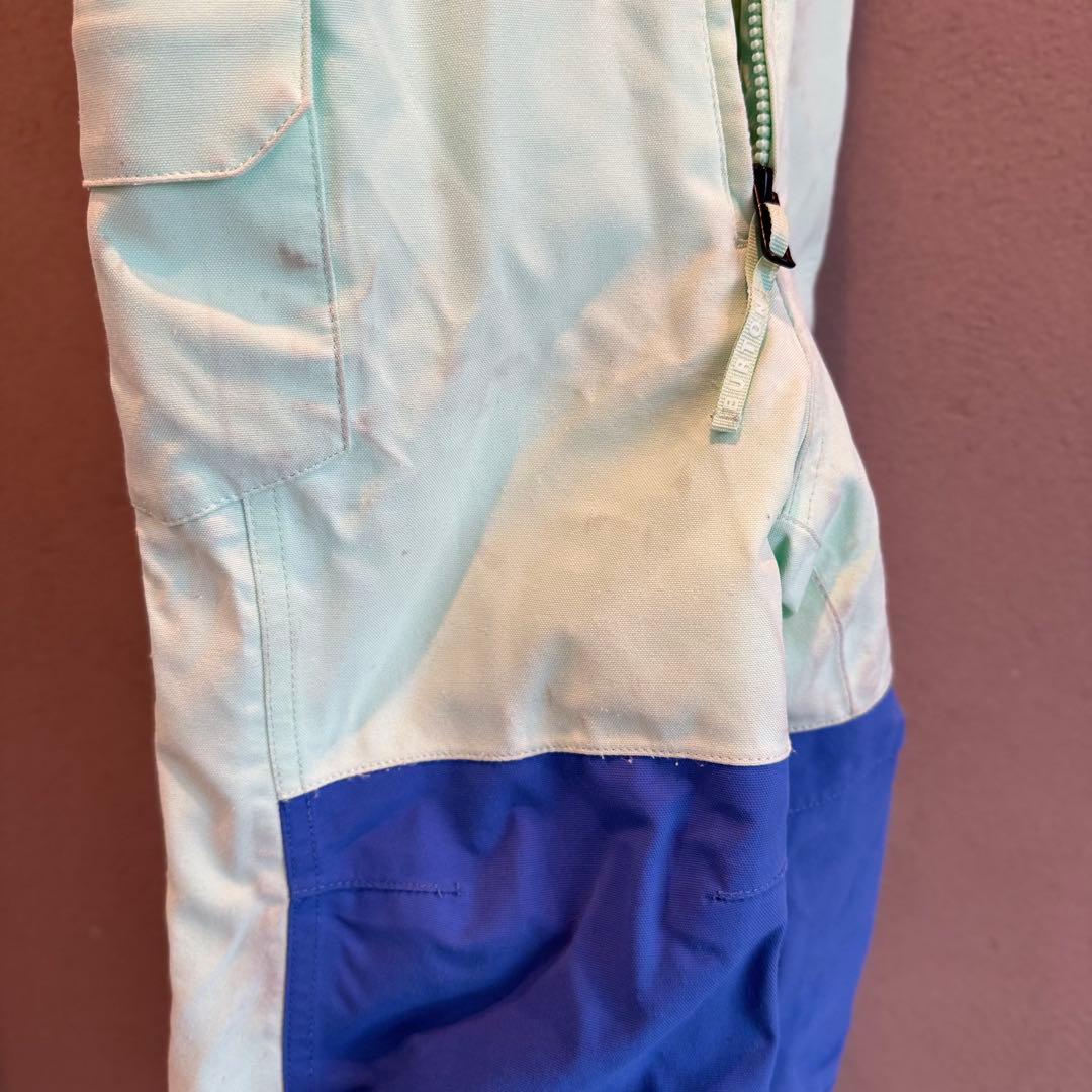 BURTON 子ども用スキーウェア ホワイトレオパード