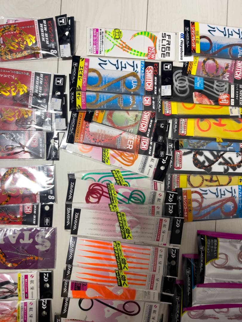 ジギング　タイラバ　タチジキ　トンジギ　アシストフック　引退　まとめ売り　破格