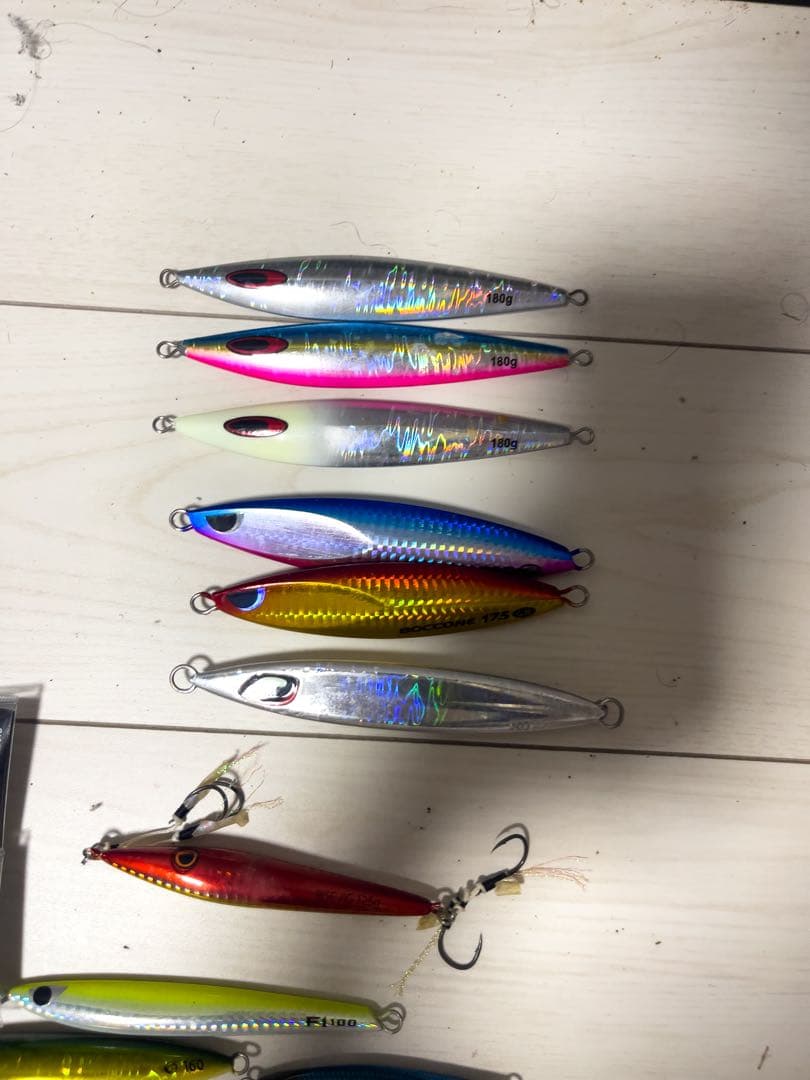 ジギング　タイラバ　タチジキ　トンジギ　アシストフック　引退　まとめ売り　破格