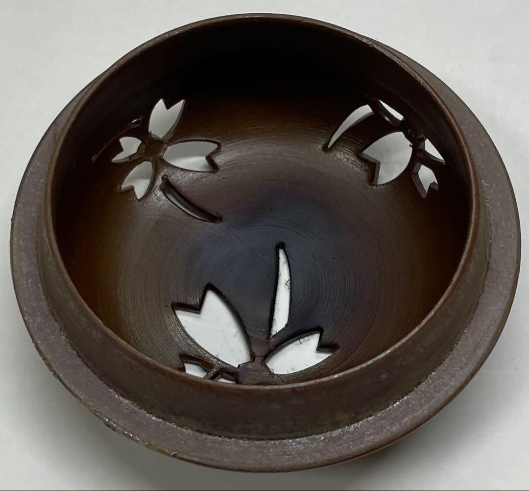 備前焼　香炉　在銘　作家作品　C8558