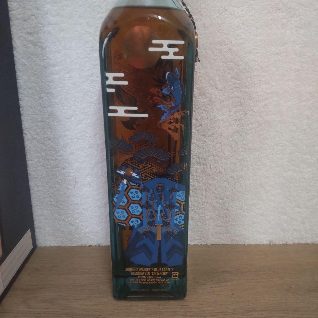 古酒　ジョニーウォーカーブルーラベル日本限定デザイン 750ml