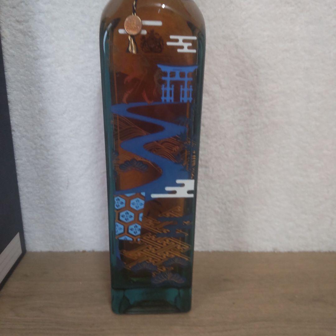 古酒　ジョニーウォーカーブルーラベル日本限定デザイン 750ml