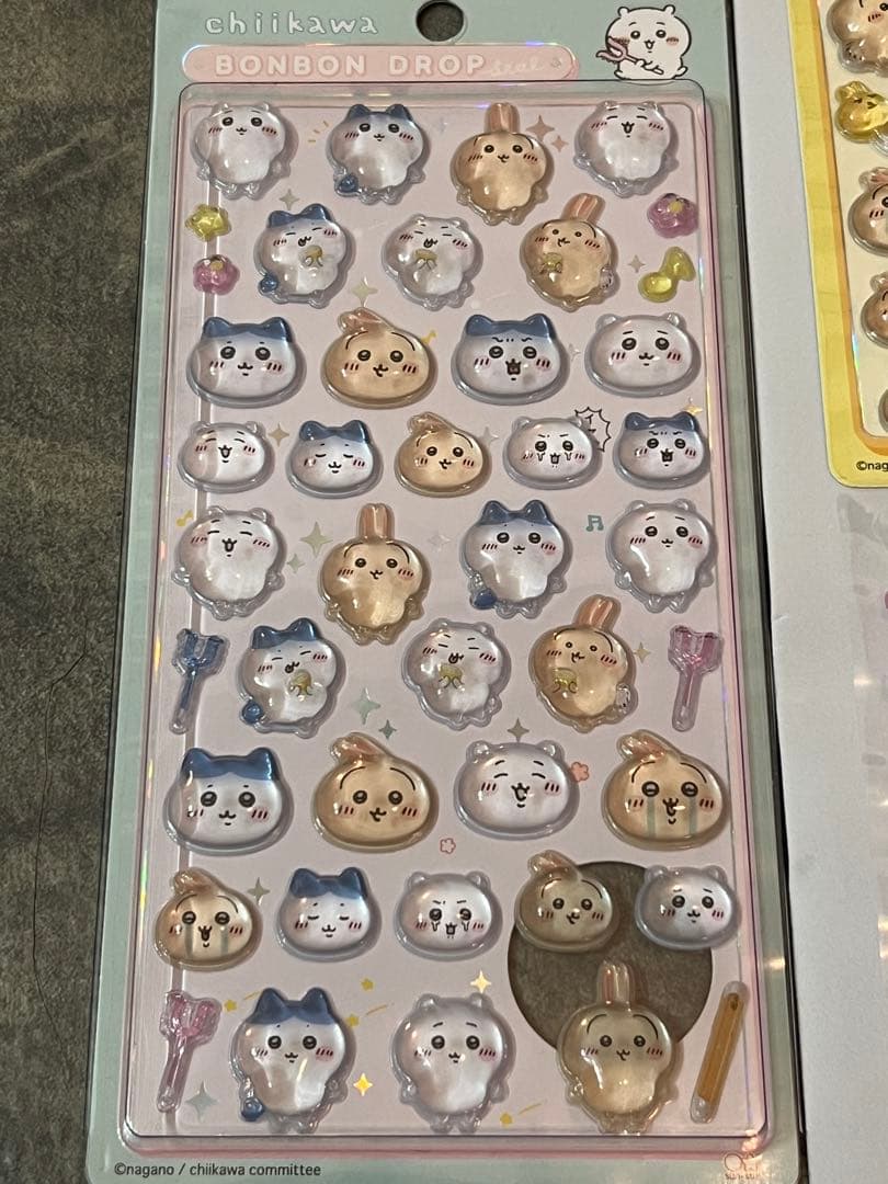 ボンボンドロップシール　ちいかわ　サンリオ　7枚　まとめ売り　正規品