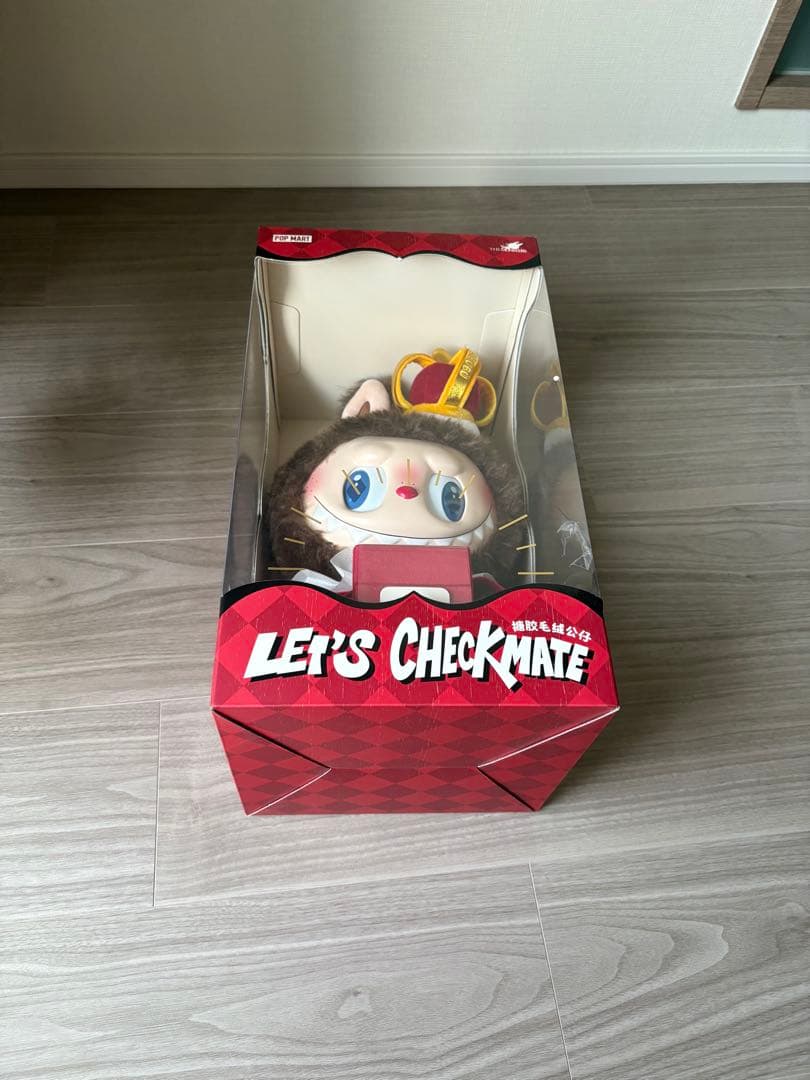 【正規品】 KING LET'S CHECKMATE ラブブ チェックメイト