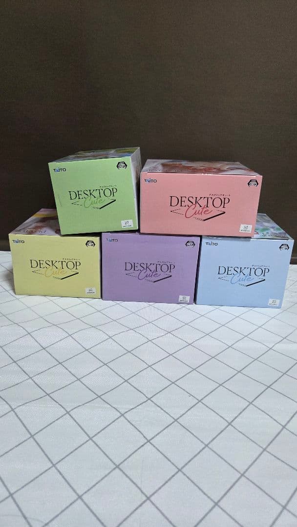 五等分の花嫁フィギュアDesktop Cute ・一花・二乃・三玖・四葉・五月