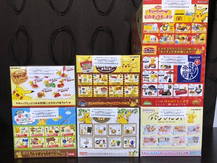 リーメントシリーズ　ポケットモンスター7種類セット