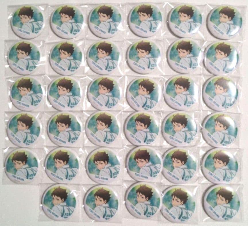 ハイキュー 横断幕 缶バッジ 及川徹