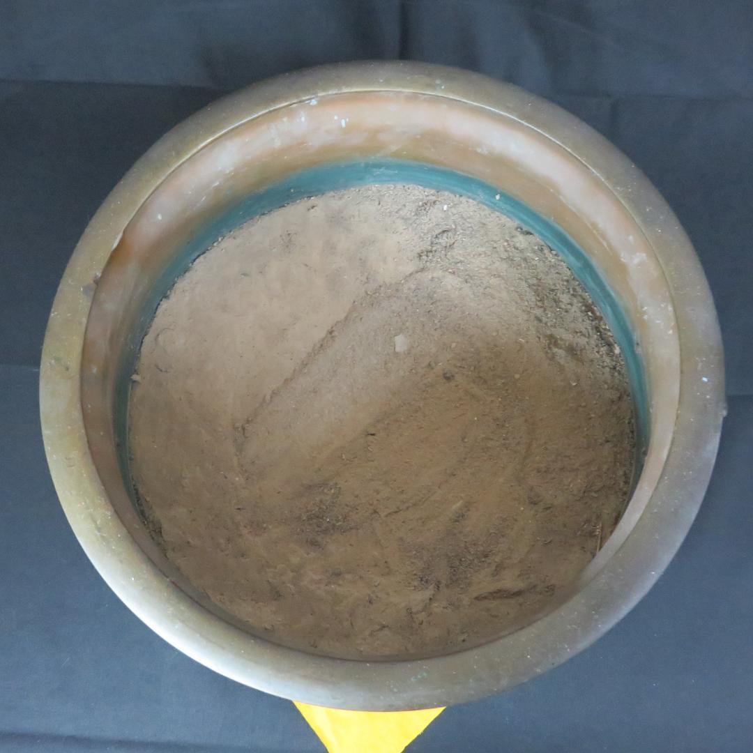 火鉢 双耳 灰入り キリン 麒麟 鳳凰 亀 龍 ドラゴン