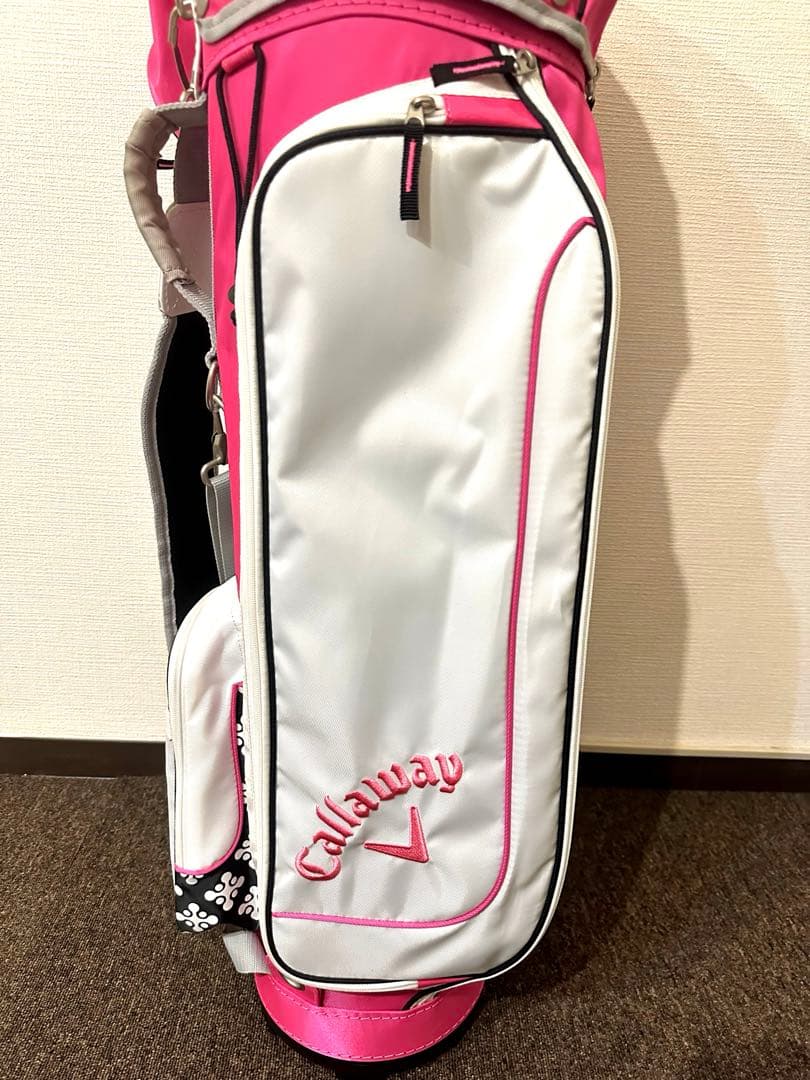 今だけ値下げ❗️Callaway solaireゴルフクラブバッグ ピンク