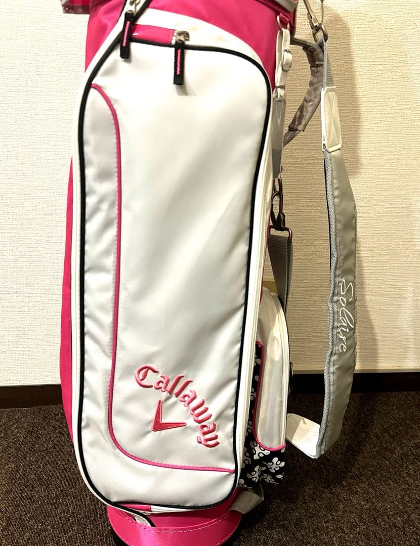 今だけ値下げ❗️Callaway solaireゴルフクラブバッグ ピンク