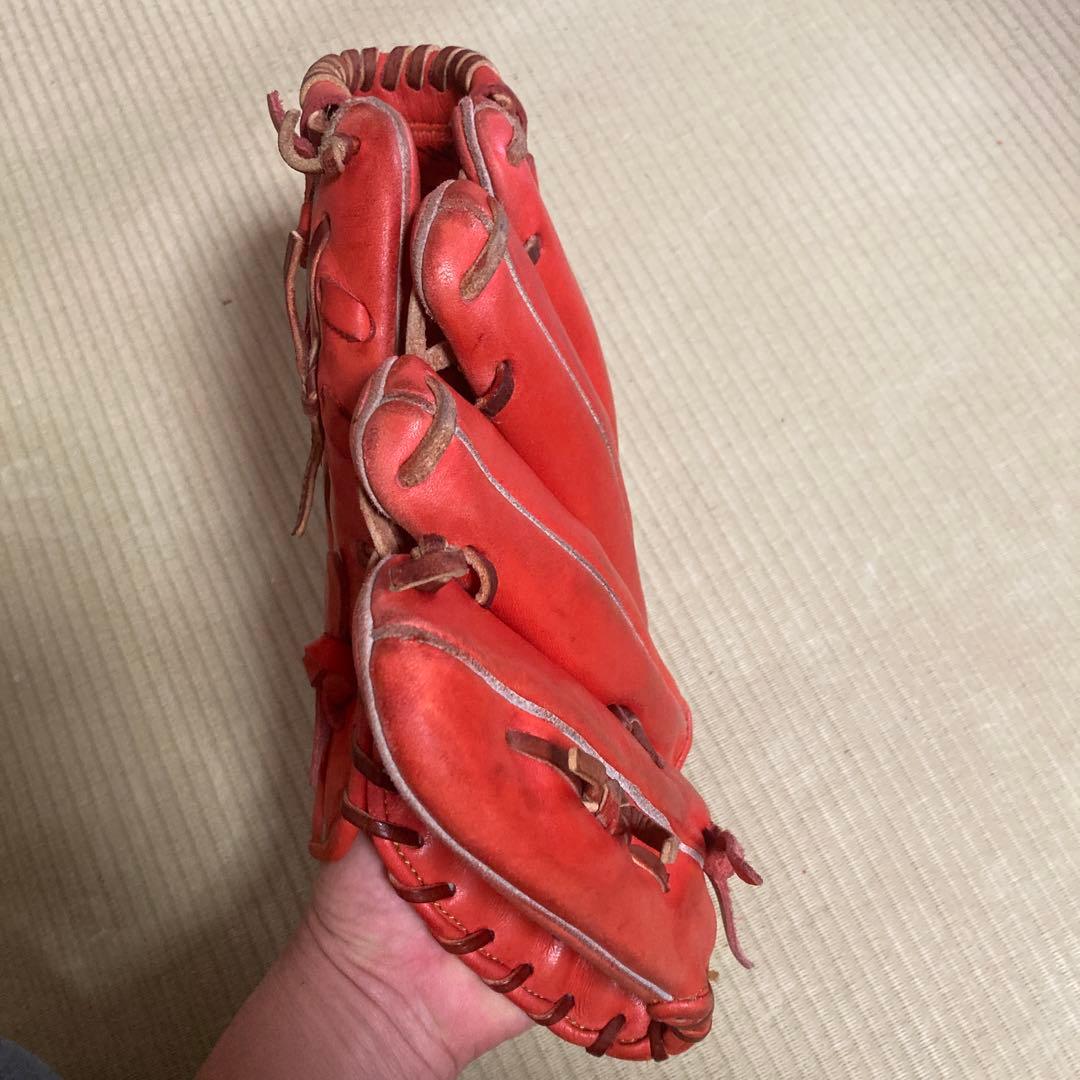 ホ*布様 Rawlings Ｒ200P オレンジ 硬式グローブ