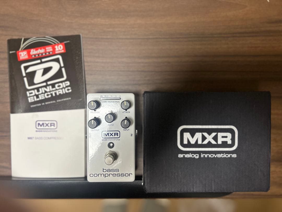 値下中 美品MXR bass compressor M87ベースエフェクター