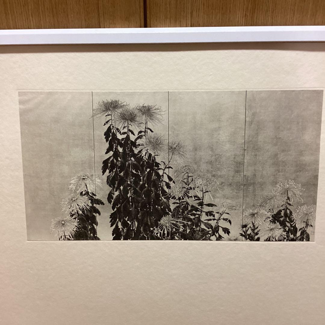 天才画家速水御舟　作品集大作編　便利堂監修　画集　NO 10 【菊花図】