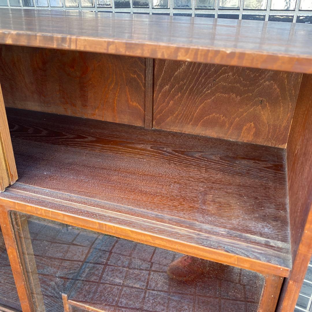 昭和初期 時代物 飾り棚 骨董品 古家具 古民家 下町 インテリア 木製