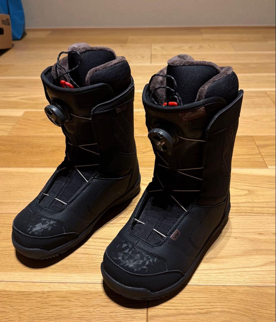 ✨️極美品✨️HEAD スノーボードブーツ HEART BOA 24cm 黒
