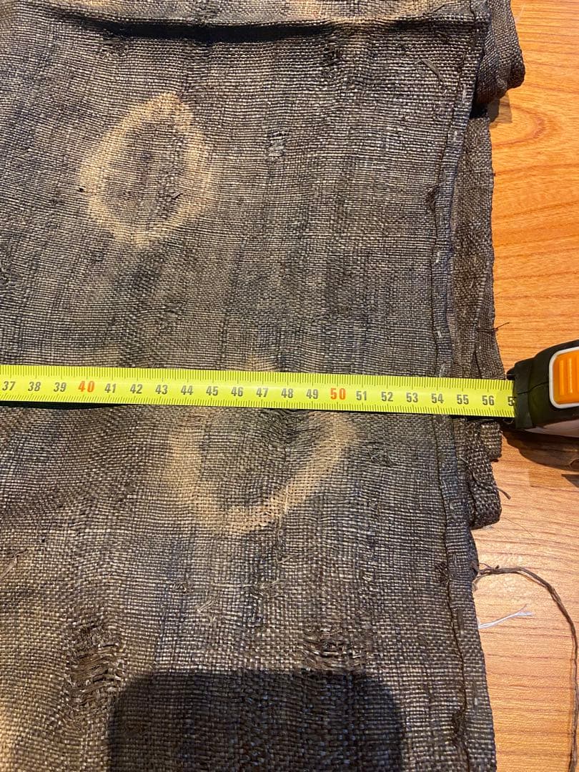 アンティーク　アフリカの布