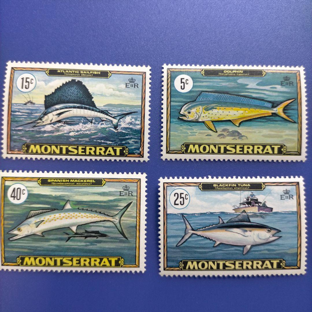 3771 外国切手 国々 魚類 海洋生物 シリーズ 22種 未使用