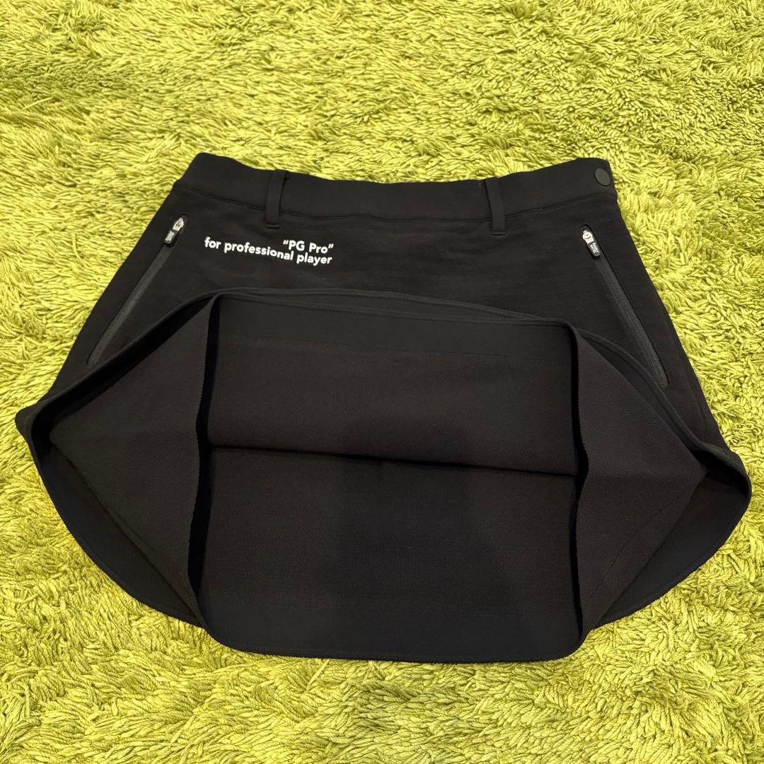 美品！パーリーゲイツ PEARLYGATES スカート ストレッチ ブラック M