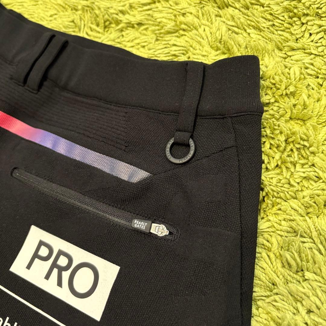 美品！パーリーゲイツ PEARLYGATES スカート ストレッチ ブラック M