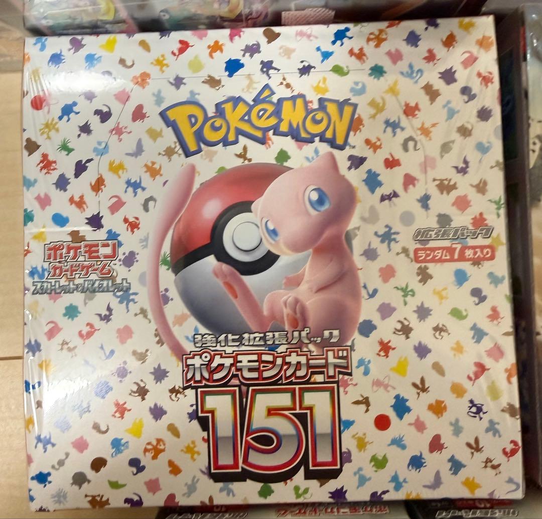【新品未開封】ポケモンカード151 未開封シュリンク付き １BOX