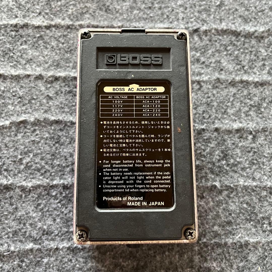 美品 BOSS BF-2 フランジャー エフェクター 日本製 1983年