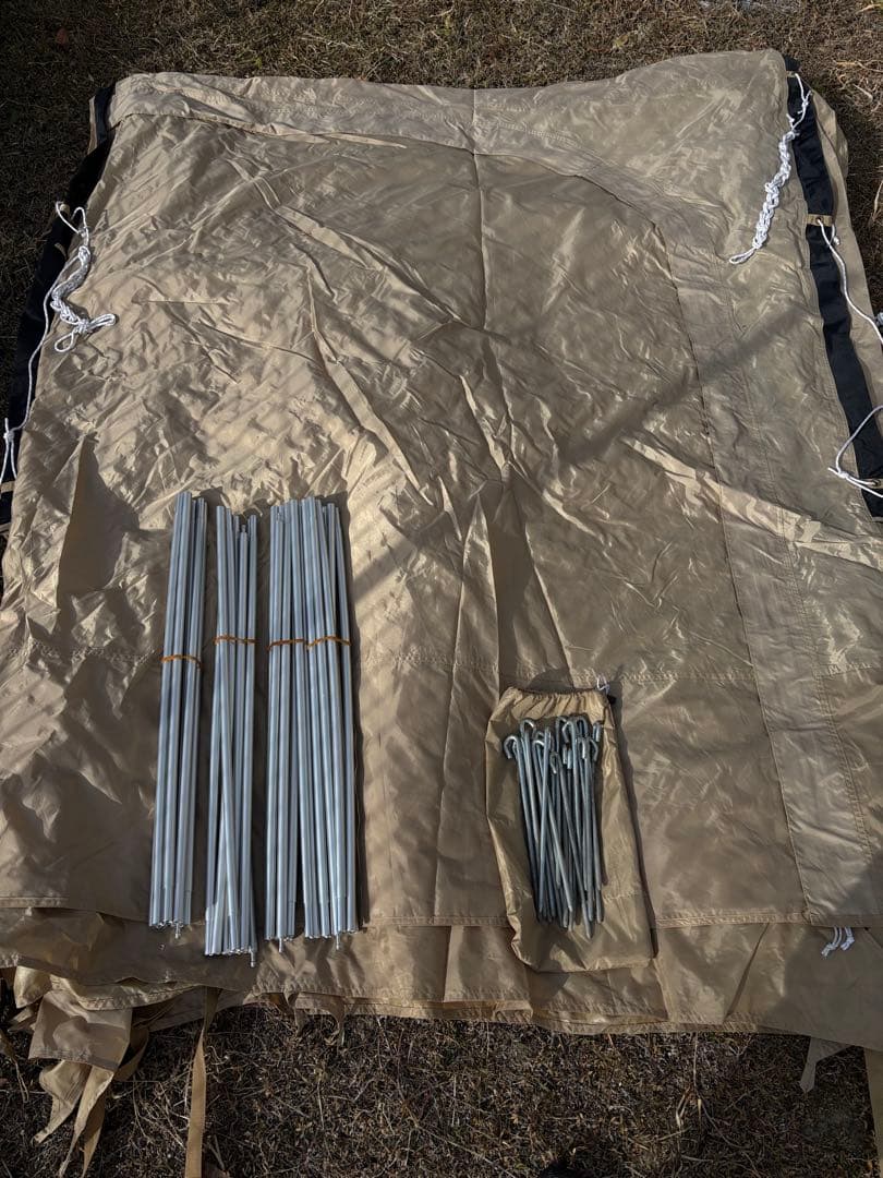 カマボコテント3M タンカラー