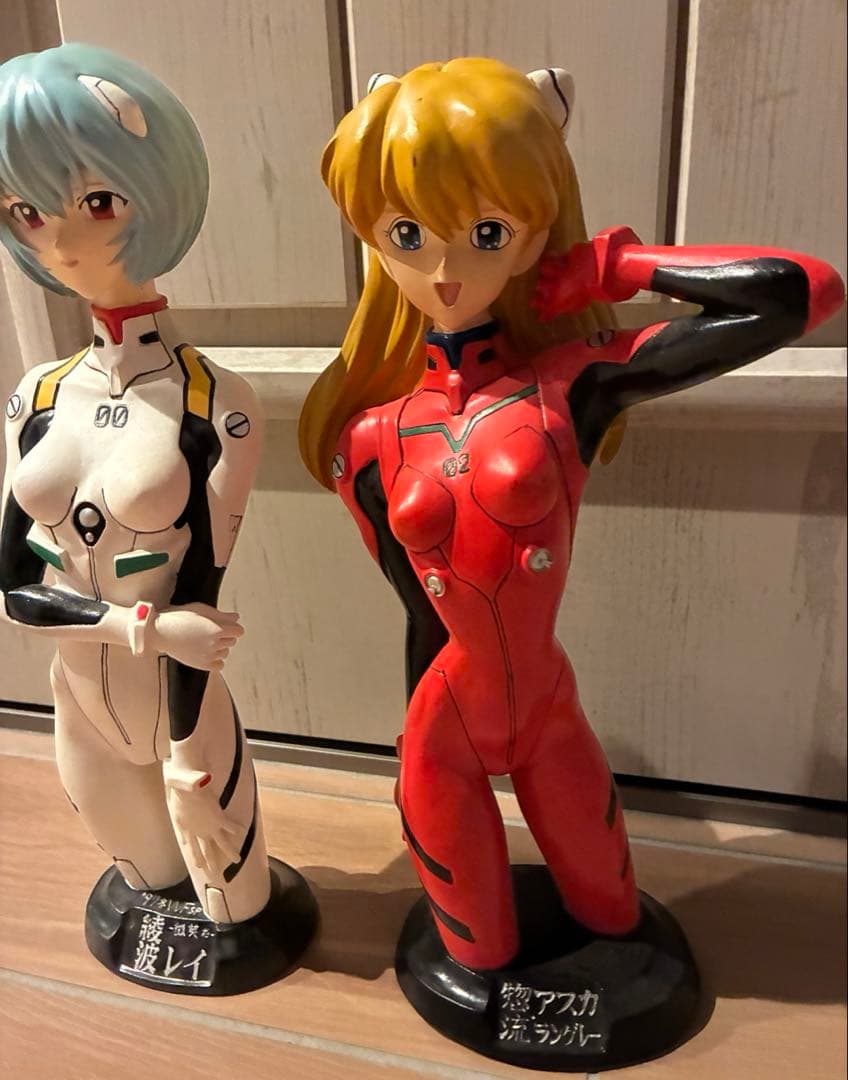 クルシマ製作所 あげたゆきを エヴァンゲリオン 綾波レイ アスカ 半身像