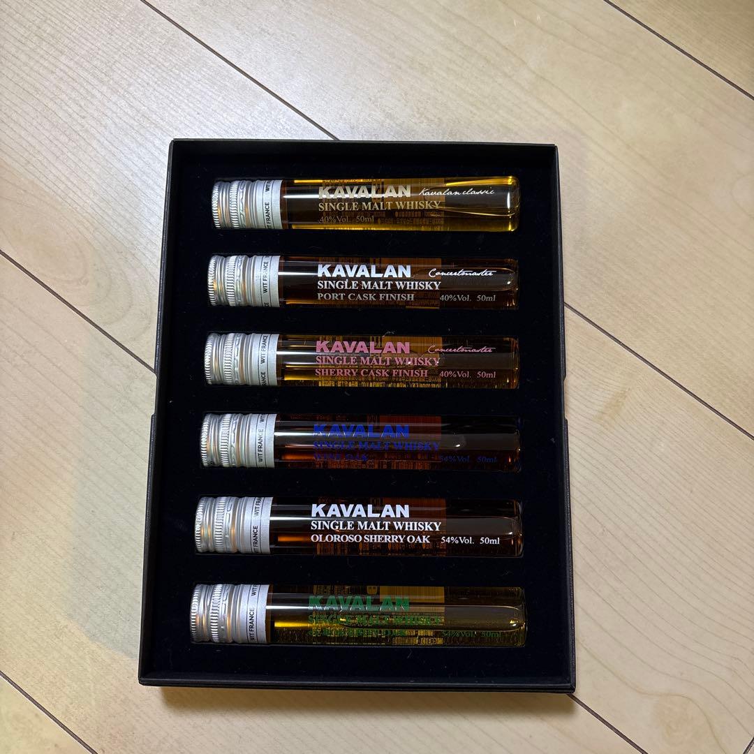 KAVALAN　ウイスキーセット 50ml×6