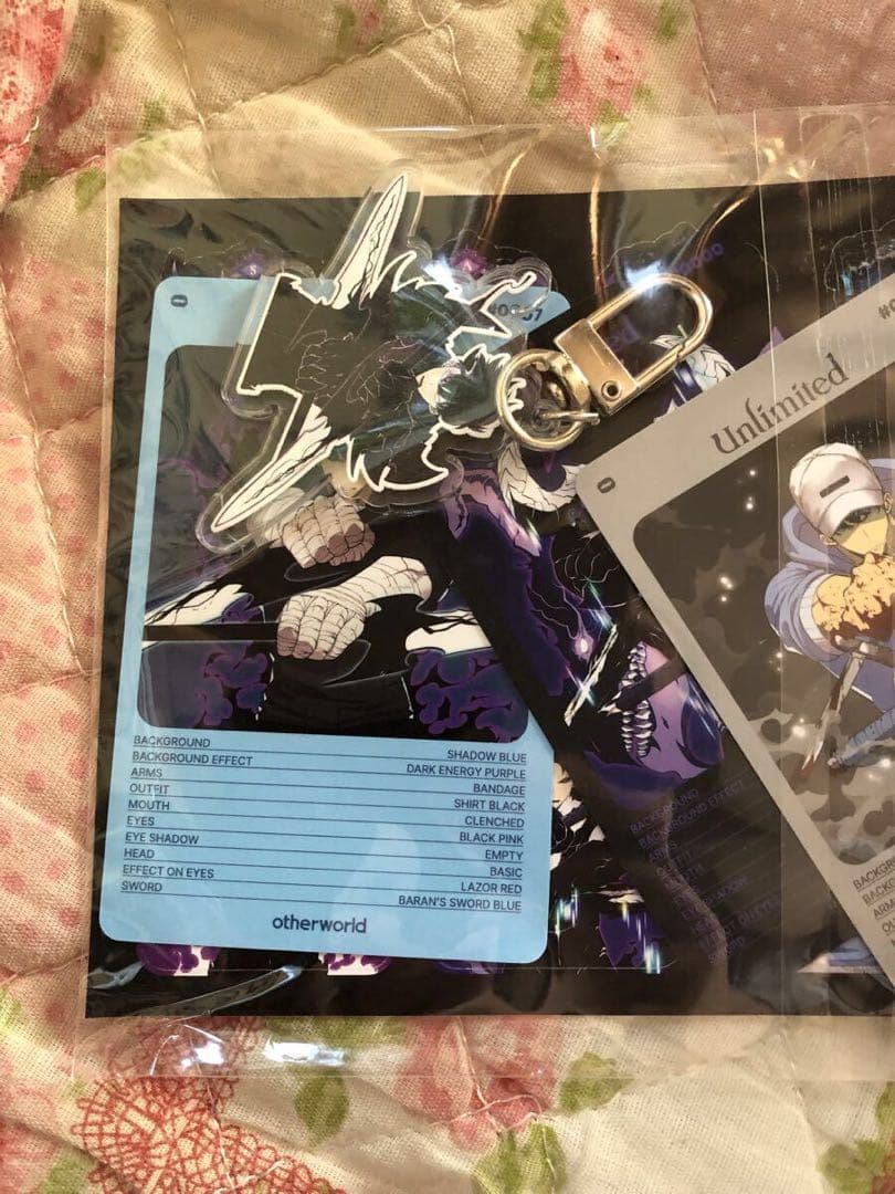 未開封 俺だけレベルアップな件 クリアカード キーホルダー ステッカー