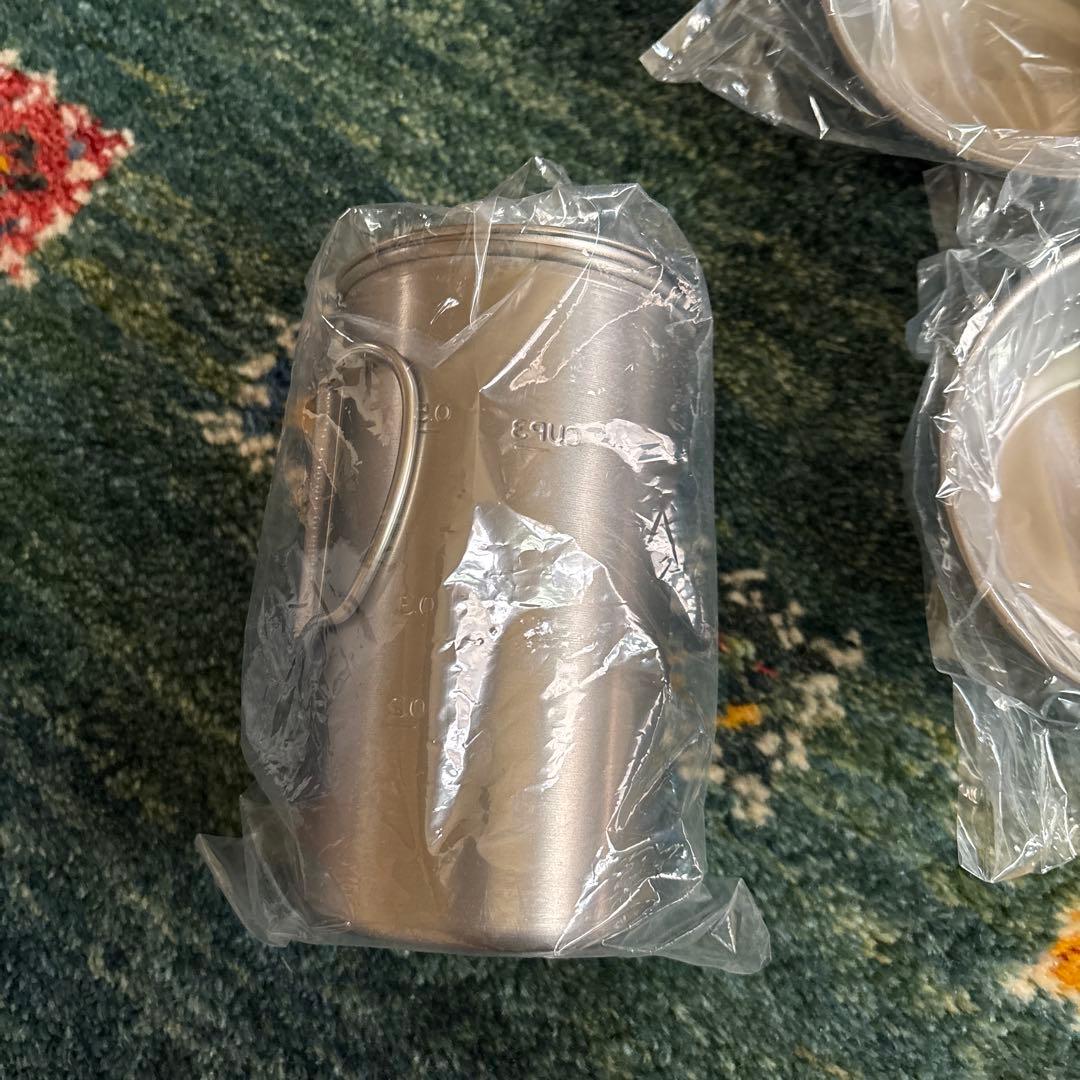 ⭐️専用⭐️スノーピーク　チタンカフェプレスとシェラカップ　　2個セット