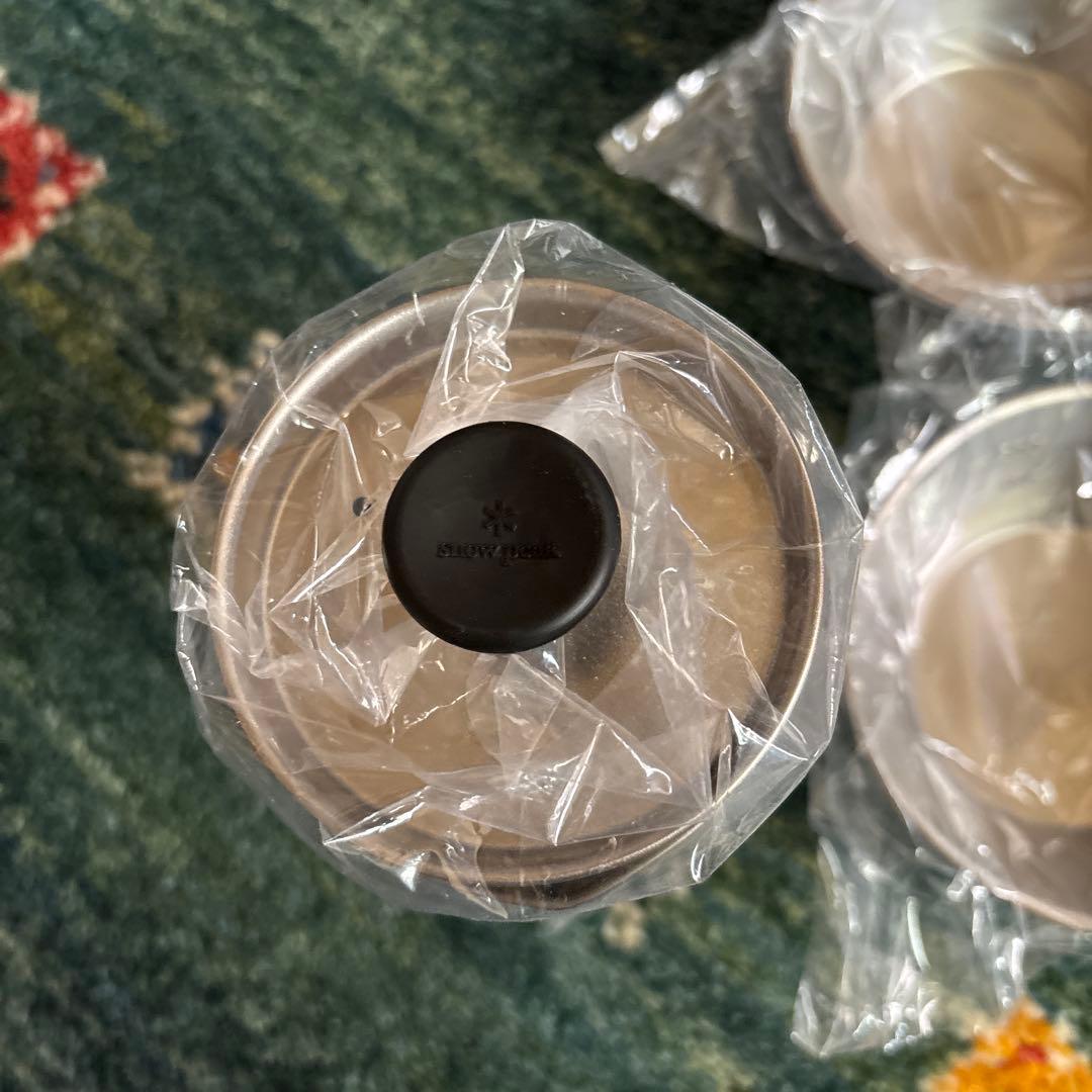 ⭐️専用⭐️スノーピーク　チタンカフェプレスとシェラカップ　　2個セット