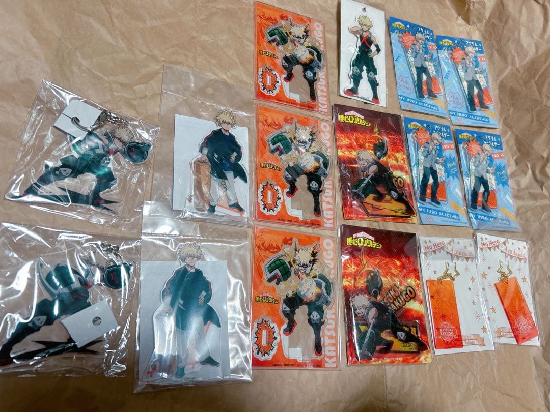 僕のヒーローアカデミア　爆豪　だいなまマスコット　ぬいぐるみ　他　セット