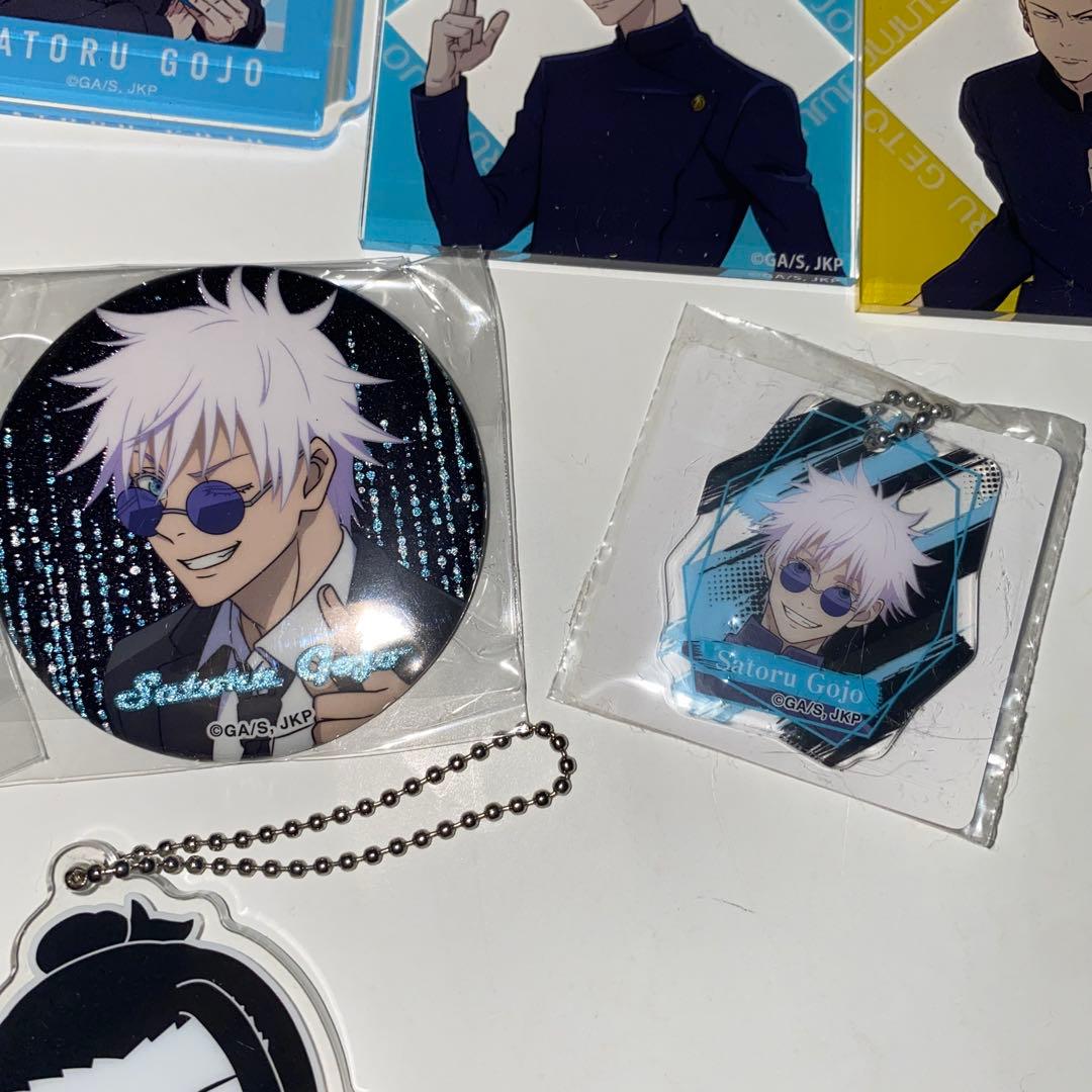 呪術廻戦　缶バッジ　五条悟　夏油傑