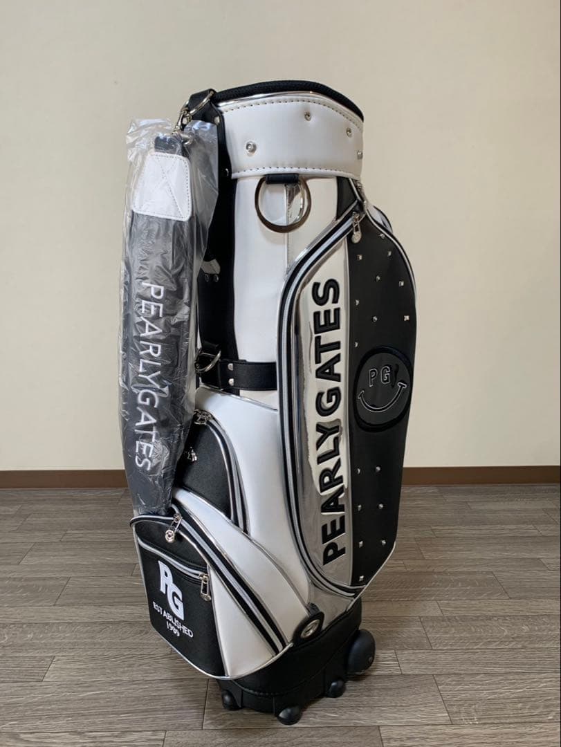 PEARLY GATES パーリーゲイツ　キャスター付キャディバッグ