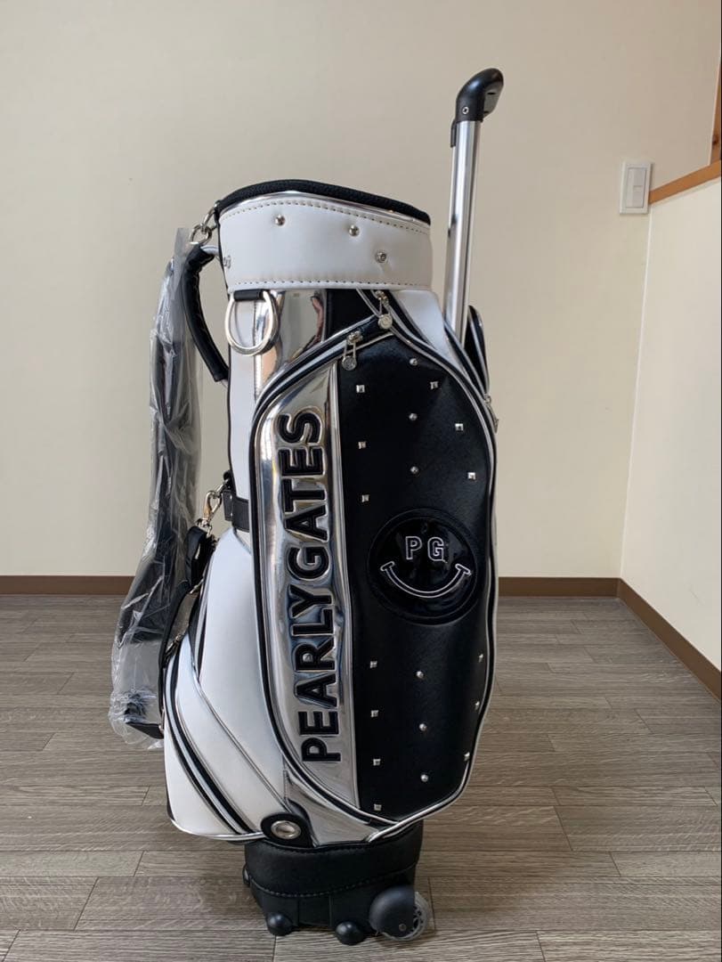 PEARLY GATES パーリーゲイツ　キャスター付キャディバッグ