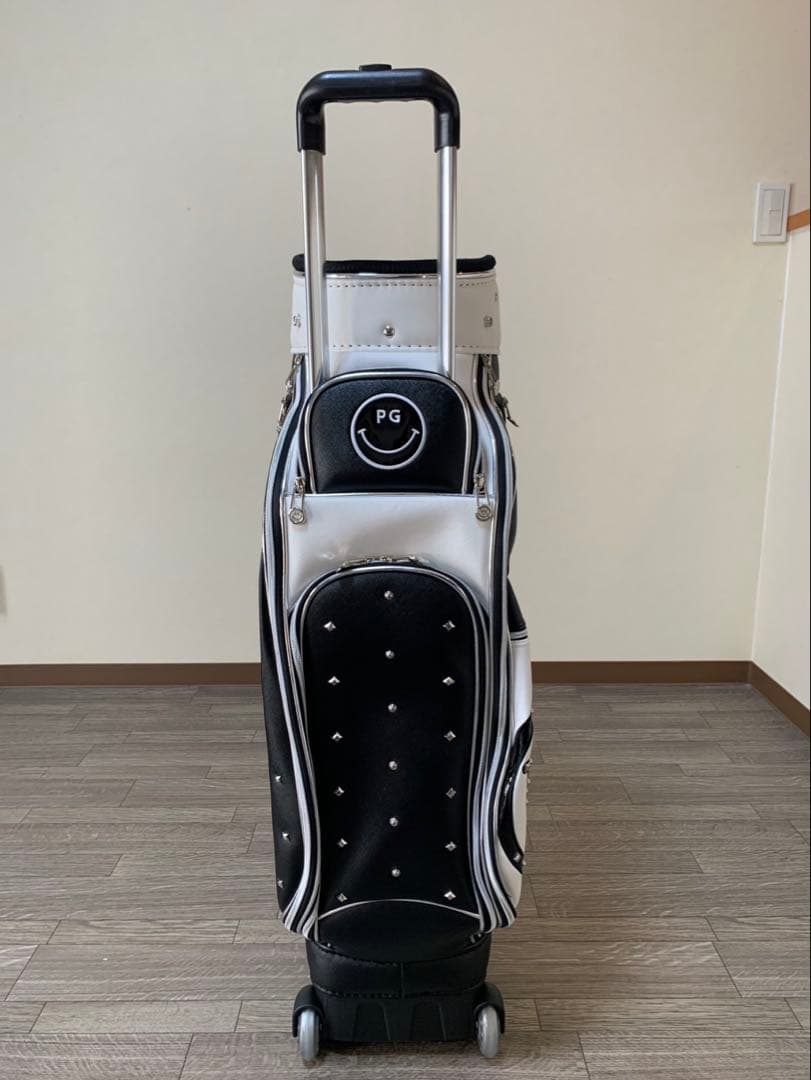 PEARLY GATES パーリーゲイツ　キャスター付キャディバッグ