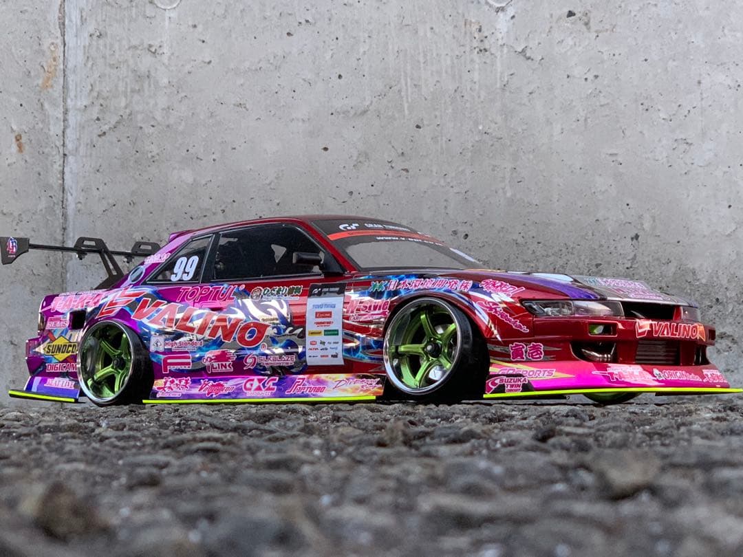 アディクション S13 シルビア 2024中村直樹選手　キャンディラメ塗装未使用