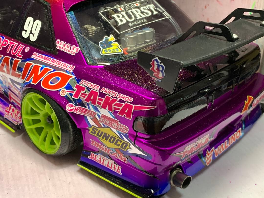 アディクション S13 シルビア 2024中村直樹選手　キャンディラメ塗装未使用