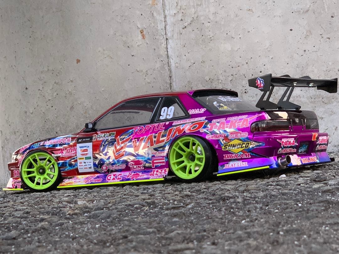 アディクション S13 シルビア 2024中村直樹選手　キャンディラメ塗装未使用