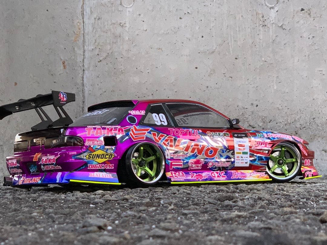 アディクション S13 シルビア 2024中村直樹選手　キャンディラメ塗装未使用