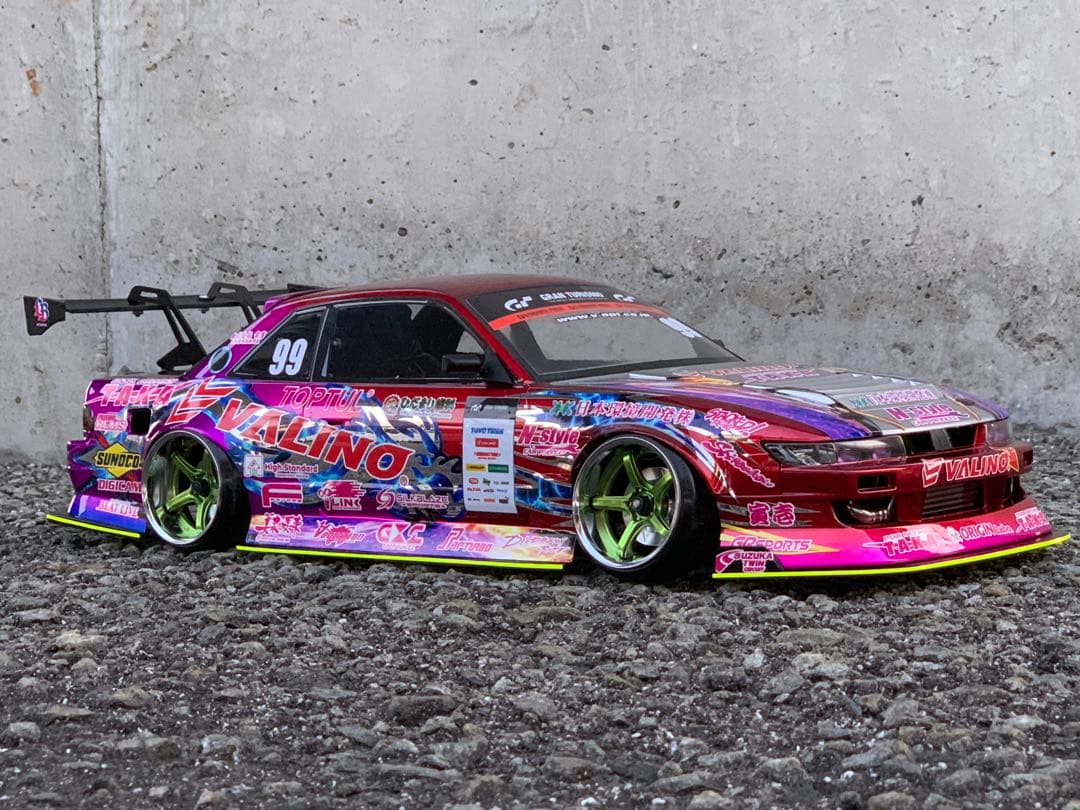 アディクション S13 シルビア 2024中村直樹選手　キャンディラメ塗装未使用