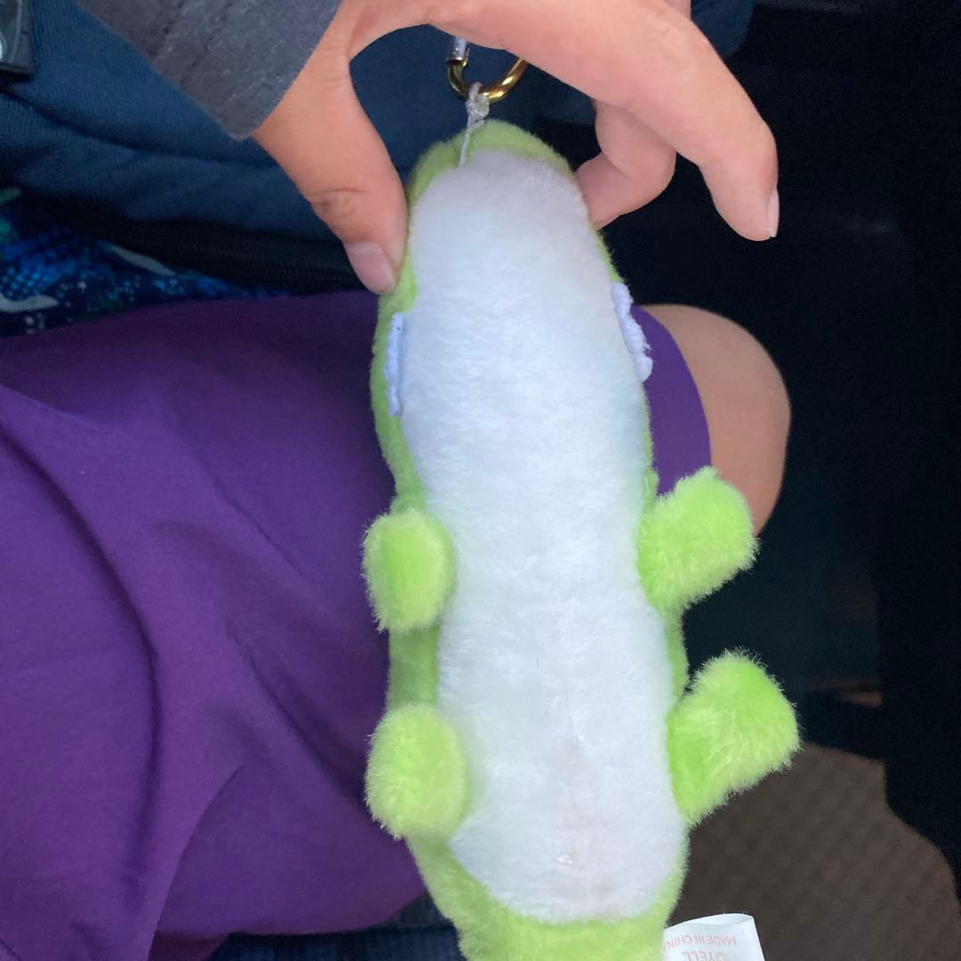 カエルのぬいぐるみ キーホルダー付き