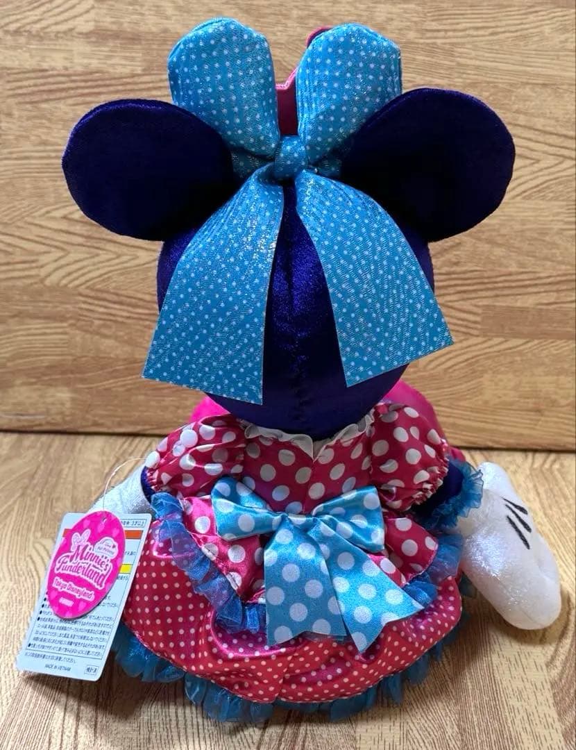 ディズニー　パルパルーザ　ミニーのファンダーランド　ミニーぬいぐるみ1️⃣