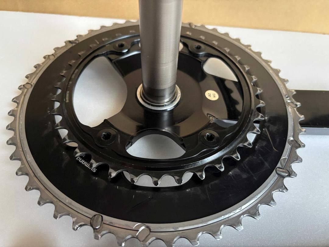 SHIMANO DURA-ACE FC-9000 クランクセット シルバー美品